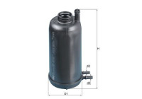 Fuel filter KL 707D Mahle