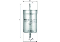 Fuel filter KL 767 Mahle