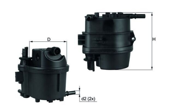 Fuel filter KL 779 Mahle