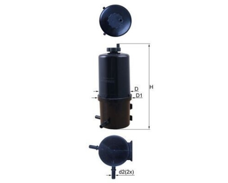 Fuel filter KL 787 Mahle