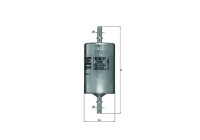 Fuel filter KL 84/2 Mahle