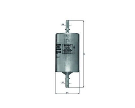 Fuel filter KL 84/2 Mahle