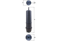 Fuel filter KL 872/7 Mahle