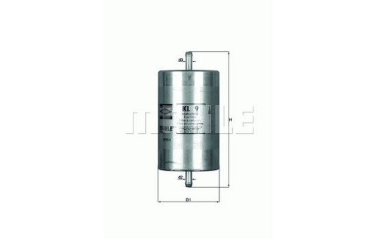 Fuel filter KL 9 Mahle