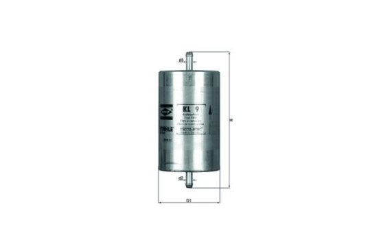 Fuel filter KL 9 Mahle, Image 2