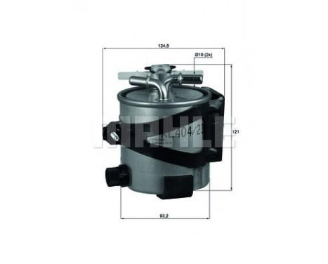Fuel filter KLH 44/22 Mahle