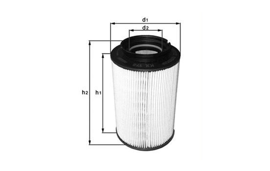 Fuel filter KX 178D Mahle