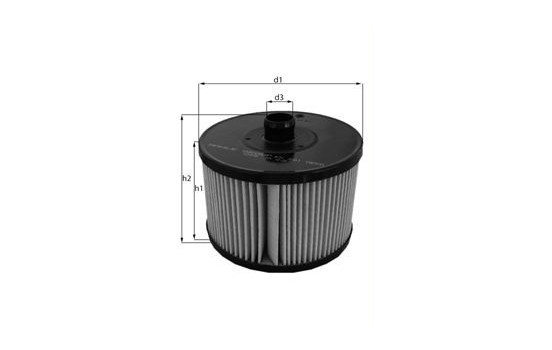 Fuel filter KX 201D Mahle