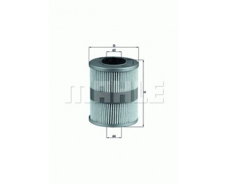 Fuel filter KX 206D Mahle