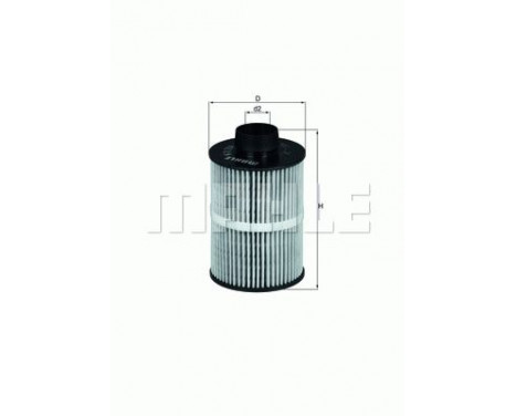 Fuel filter KX 208D Mahle