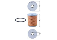 Fuel filter KX 21D Mahle