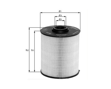 Fuel filter KX 220D Mahle