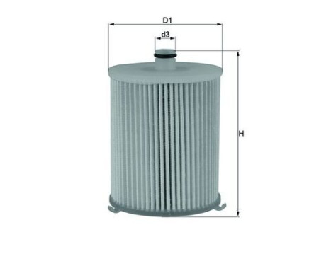 Fuel filter KX 245/4D Mahle