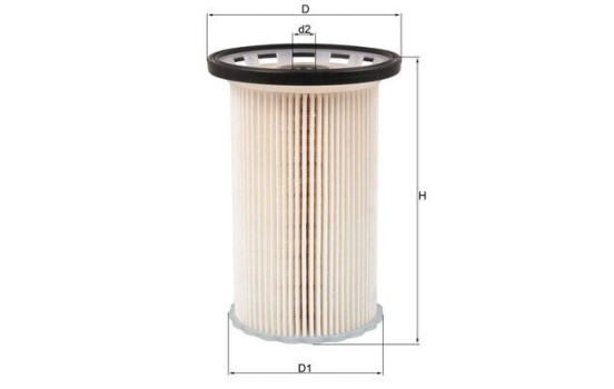 Fuel filter KX 342 Mahle, Image 4
