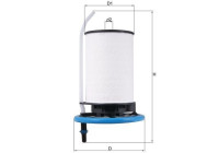 Fuel filter KX 398 Mahle
