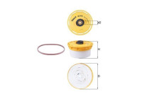 Fuel filter KX 479D Mahle