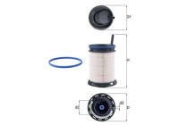 Fuel filter KX 494D Mahle