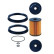 Fuel filter KX 504D Mahle, Thumbnail 2