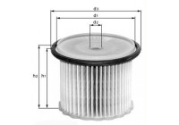 Fuel filter KX 63/1 Mahle