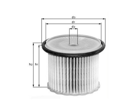 Fuel filter KX 63/1 Mahle