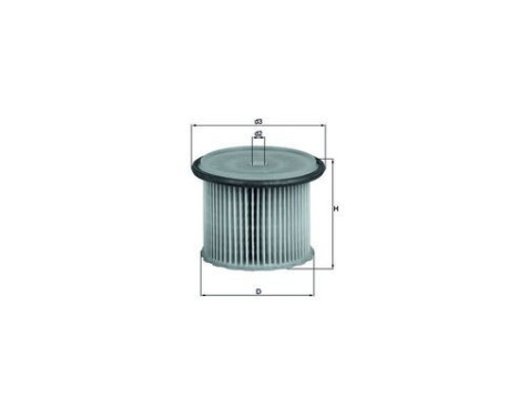 Fuel filter KX 63/1 Mahle, Image 2