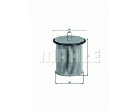 Fuel filter KX 74 Mahle