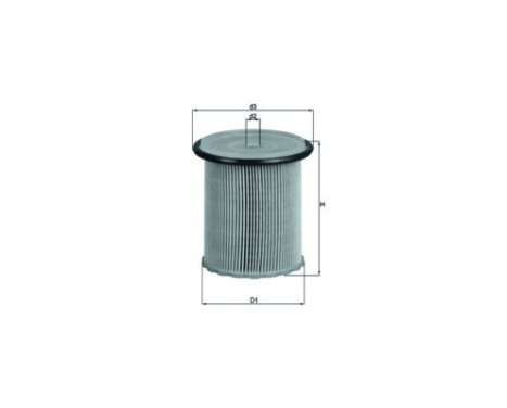 Fuel filter KX 74 Mahle, Image 2