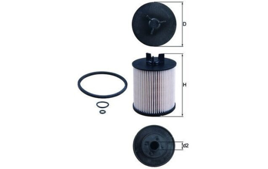 Fuel filter KX 86/1D Mahle