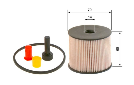 Fuel filter N0000 Bosch, Image 2