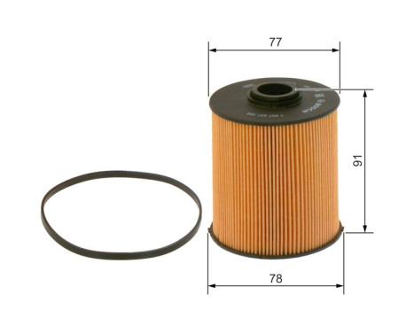 Fuel filter N1704 Bosch, Image 3