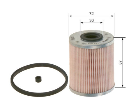 Fuel filter N1705 Bosch, Image 6