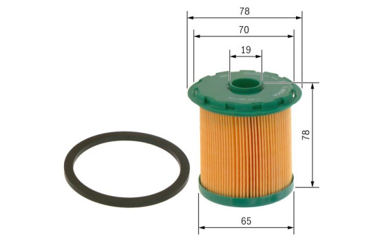 Fuel filter N1712 Bosch, Image 5
