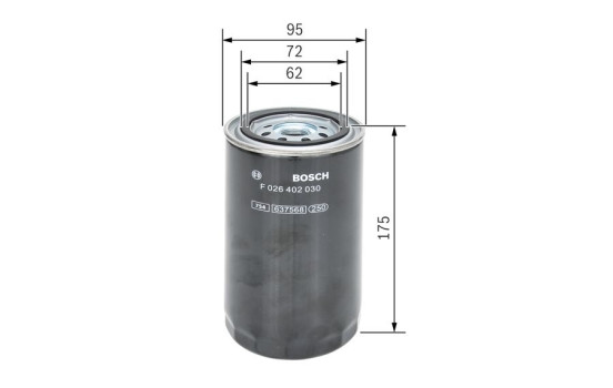 Fuel filter N2030 Bosch, Image 4
