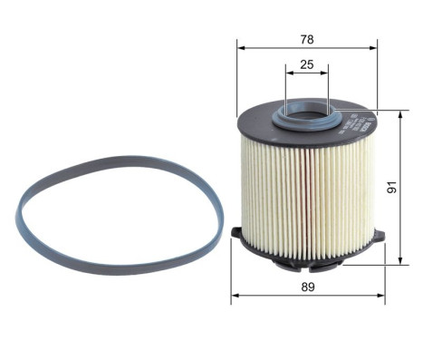 Fuel filter N2062 Bosch, Image 2