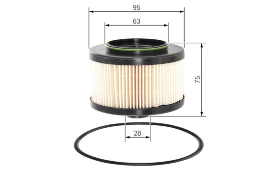 Fuel filter N2083 Bosch