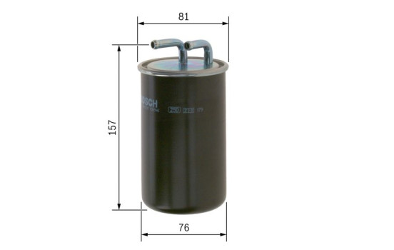 Fuel filter N2086 Bosch, Image 5