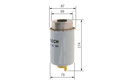 Fuel filter N2088 Bosch, Image 5
