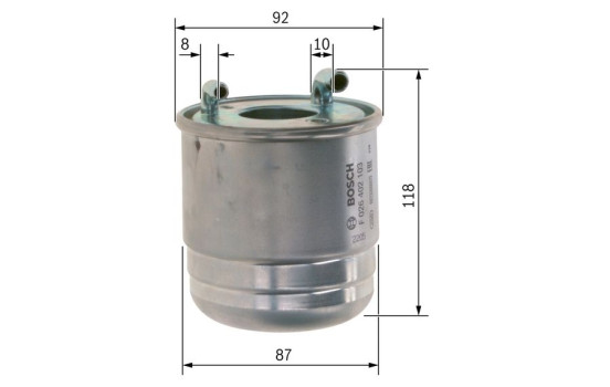 Fuel filter N2103 Bosch, Image 6