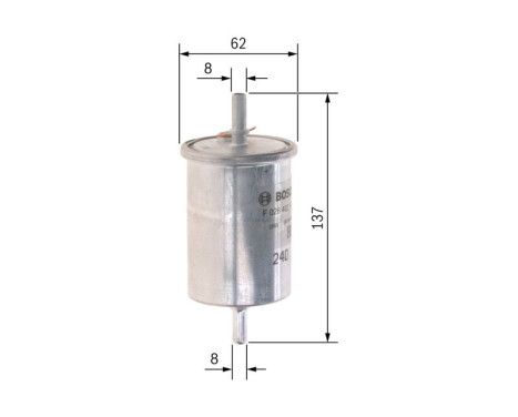 Fuel filter N2124 Bosch, Image 5