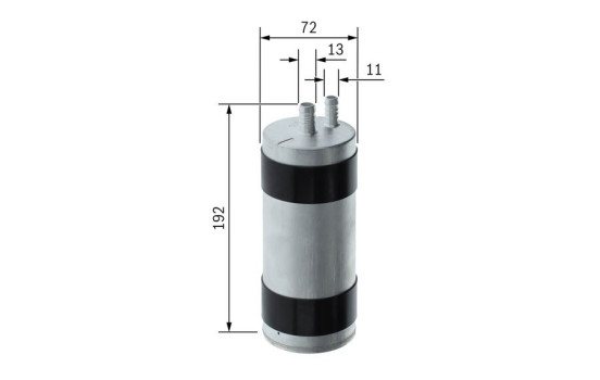Fuel filter N2144 Bosch, Image 5