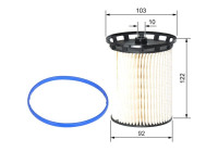 Fuel filter N2221 Bosch