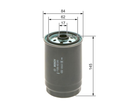 Fuel filter N2240 Bosch, Image 5