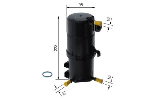 Fuel filter N2278 Bosch, Image 5