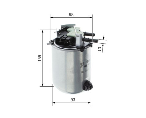 Fuel filter N2288 Bosch