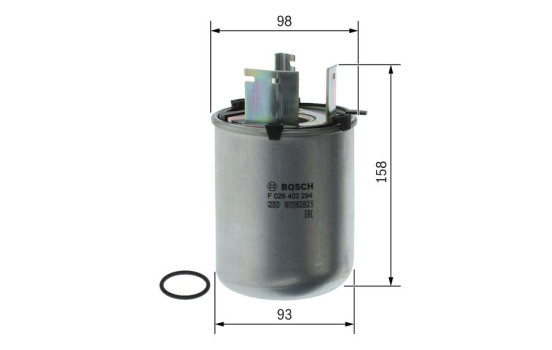 Fuel filter N2294 Bosch, Image 5