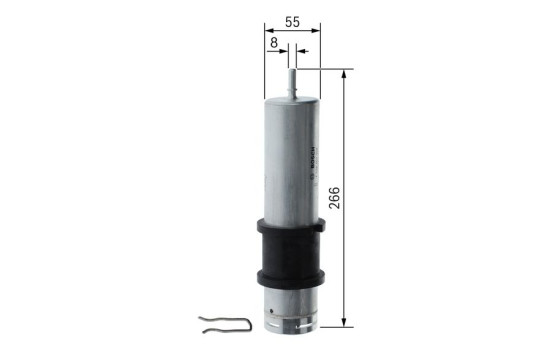 Fuel filter N2358 Bosch, Image 5