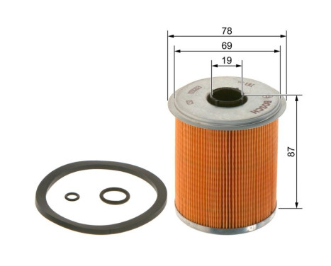 Fuel filter N2521 Bosch, Image 5