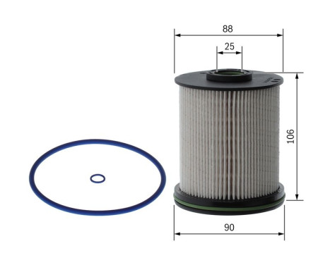 Fuel filter N2795 Bosch, Image 6