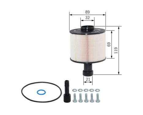 Fuel filter N2825 Bosch, Image 2