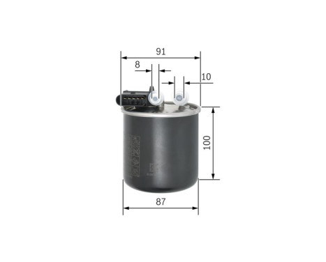 Fuel filter N2838 Bosch, Image 4